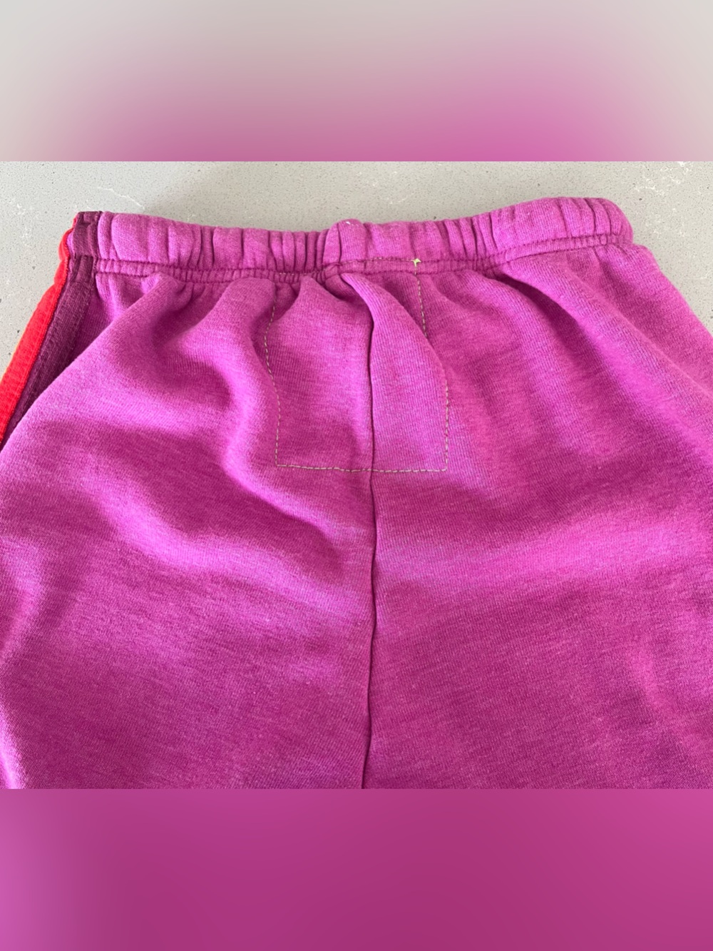 Aviator Nation 5 Stripe Sweatpants Magenta Orange Yellow Women’s Size Small - Picture 12 of 12
